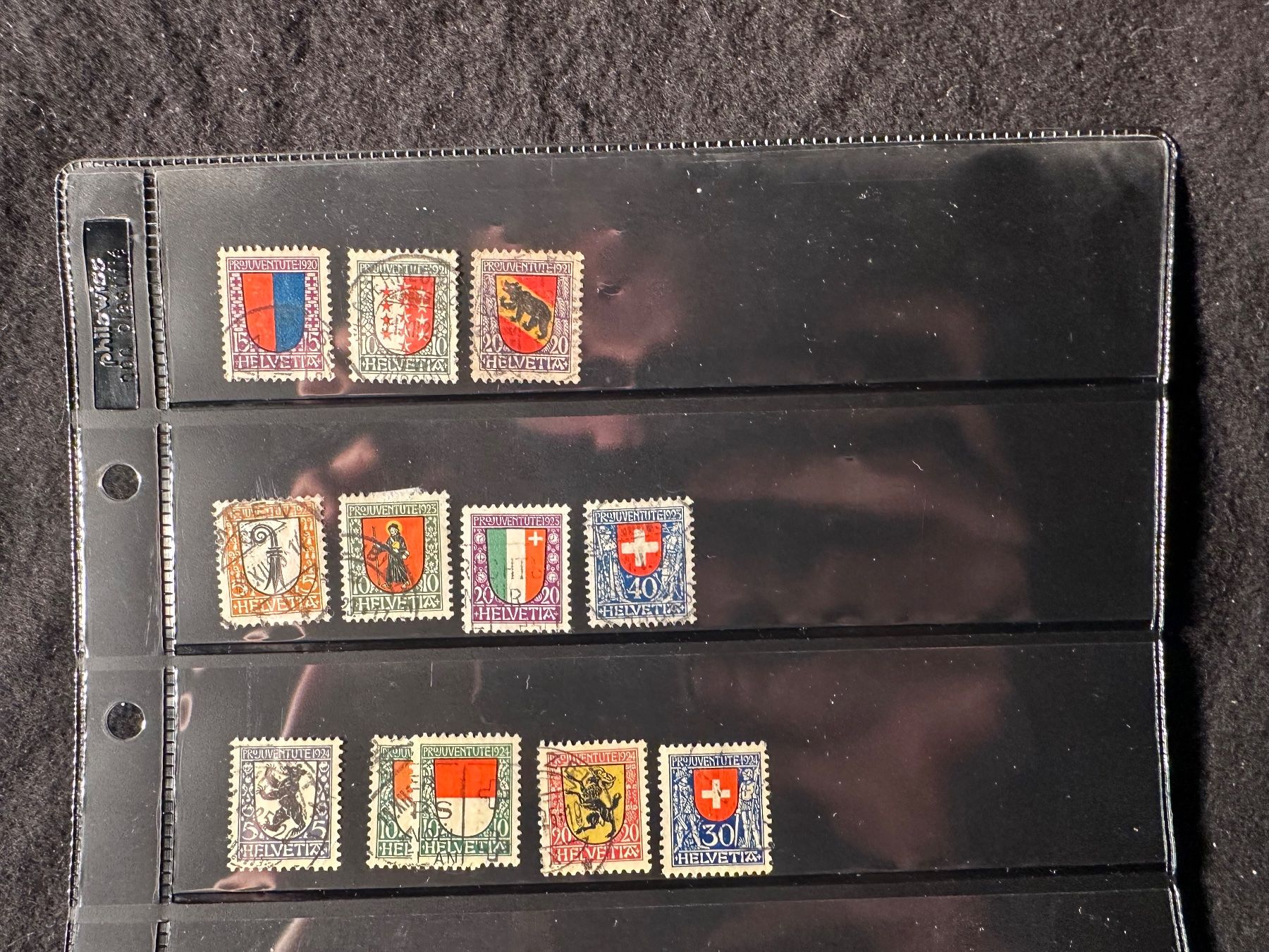 Tutti i francobolli: Pro Juventute ab 1920 Altschweiz Sammlung+++ – Usato da Stettfurt venduto da 2442 1