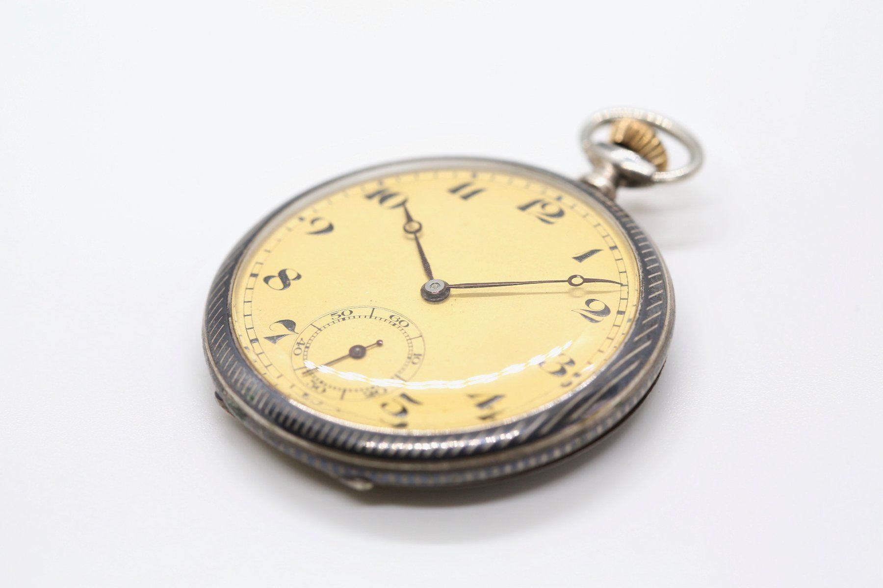 Uhren: Taschenuhr Tulasilber – Gebraucht aus Reinach BL von Han-Numismatik 2
