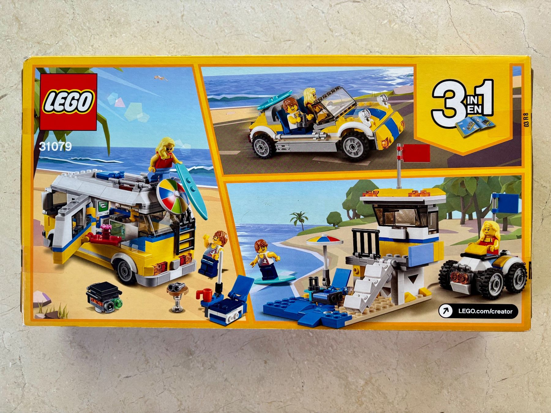 Lego Kit di costruzioni: LEGO Creator 3in1 - 31079 Sunshine Surfer Van – Nuovo e nell'imballaggio originale da Genève venduto da god_nr55 1