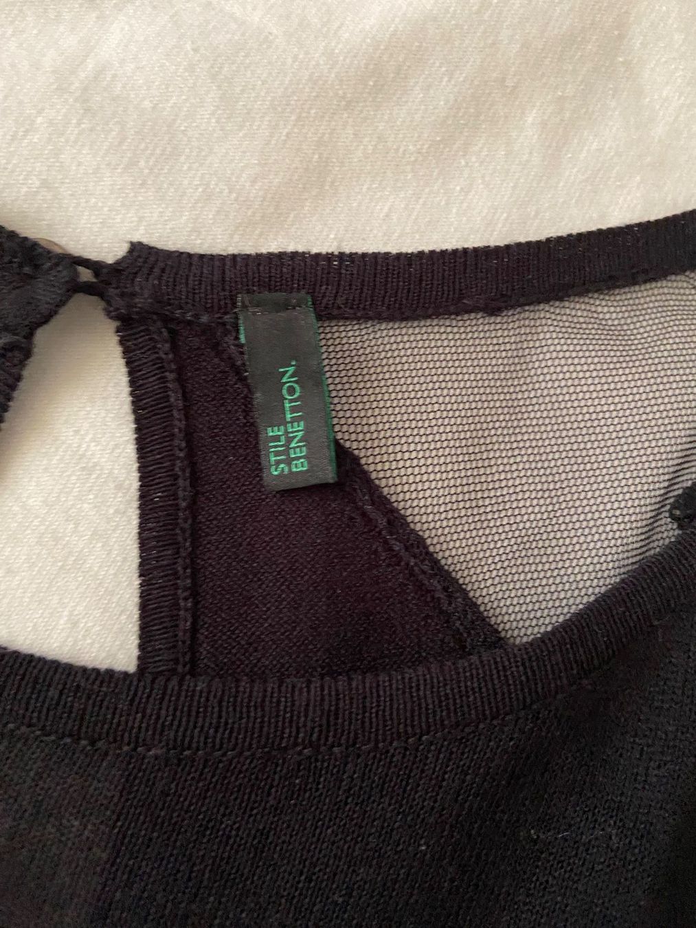 Benetton Vestiti: Benetton Kleid aus Viskose, neu – Usato da Unterengstringen venduto da bar_rh5f 1