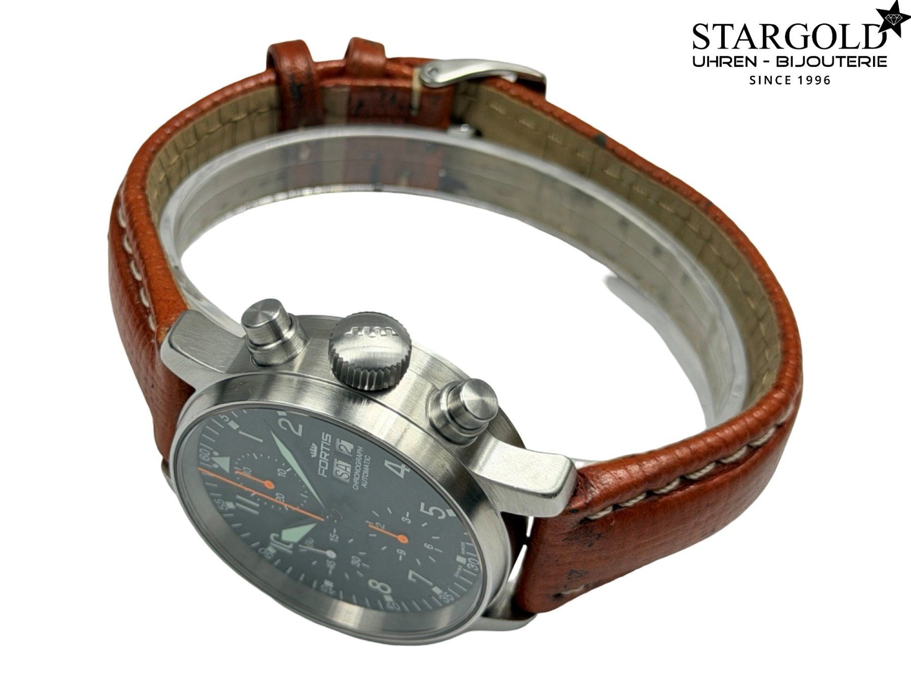 Fortis Orologi: Fortis Flieger Chronograph - 597.10.141 – Usato da Zürich venduto da Stargold-Uhren 4