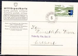 Militärpostkarte 2.Wk Mit Soldatenmarke