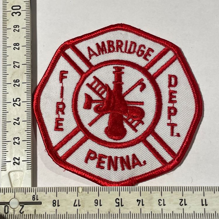 Badge PENNSYLVANIA, AMBRIDGE FIRE DEPT Kaufen auf Ricardo