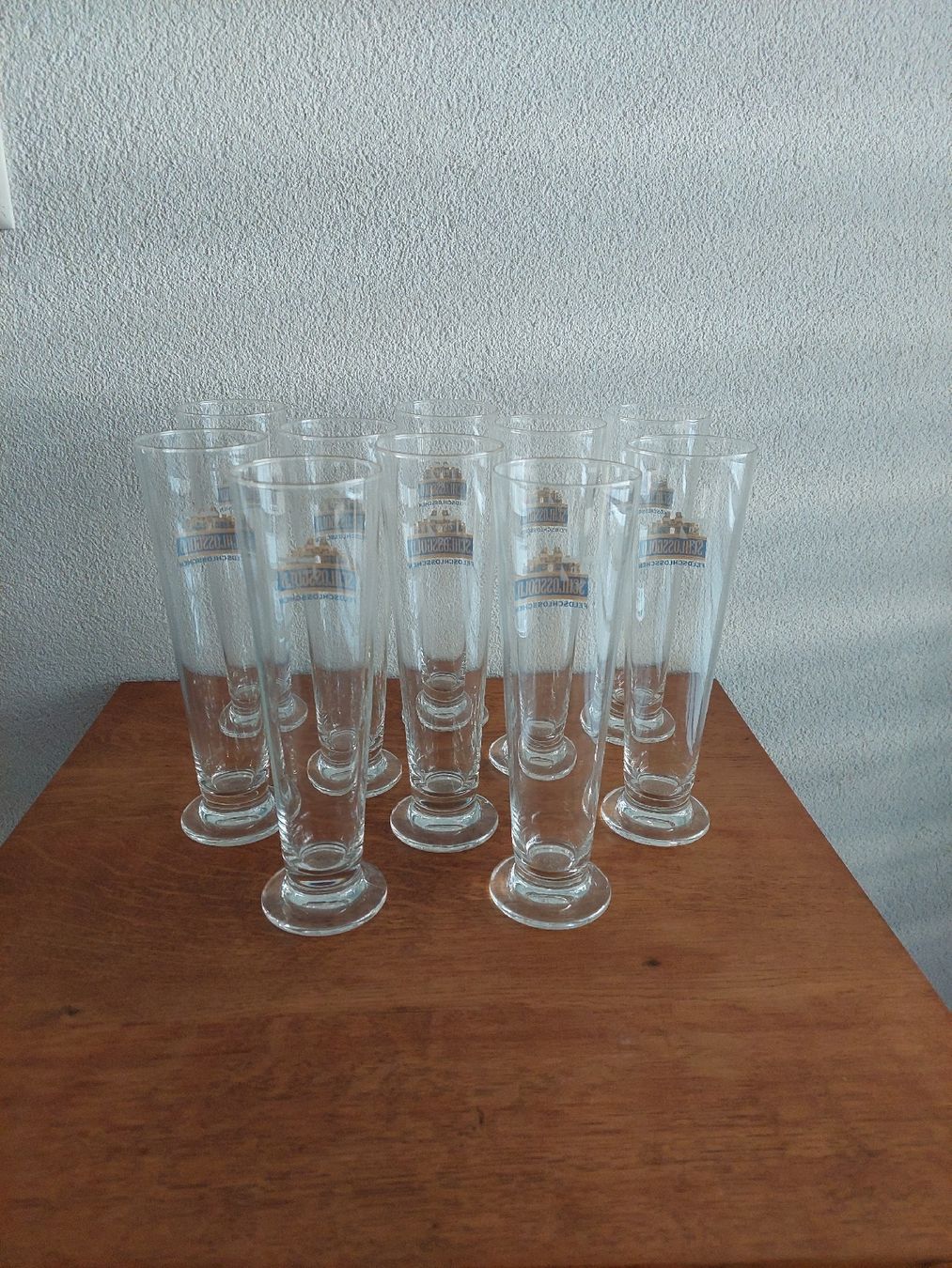 Feldschlösschen Gläser: 10 Bierglässer Schlossgold – Gebraucht aus Basel von bra_76ff 1