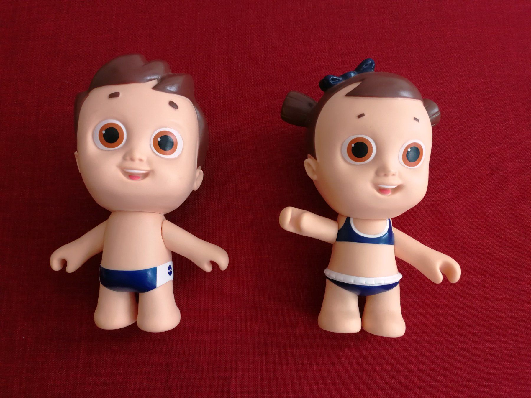 Bambole: Nivea Sun Kids Max und Lotte – Nuovo (secondo la descrizione) da Zürich venduto da SciTec 1