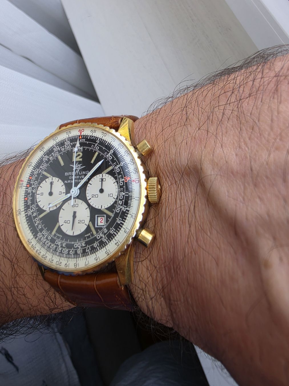 Breitling Uhren: Breitling Navitimer Chronograph handaufzug – Gebraucht aus Basel von Afghan1234 4
