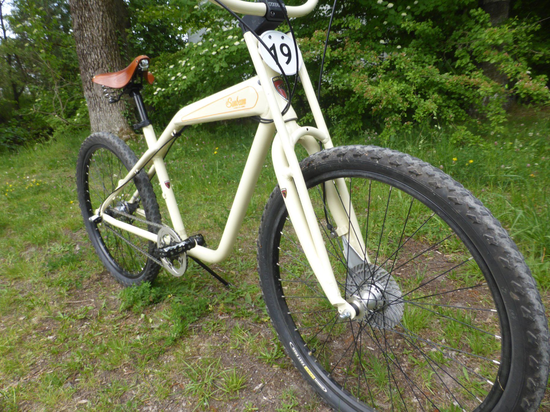 Velos: HAWK Bike "Sunbeam" Beach-Cruiser Velo m. Brooks Sattel – Neu (gemäss Beschreibung) aus Zürich von Helios064 9