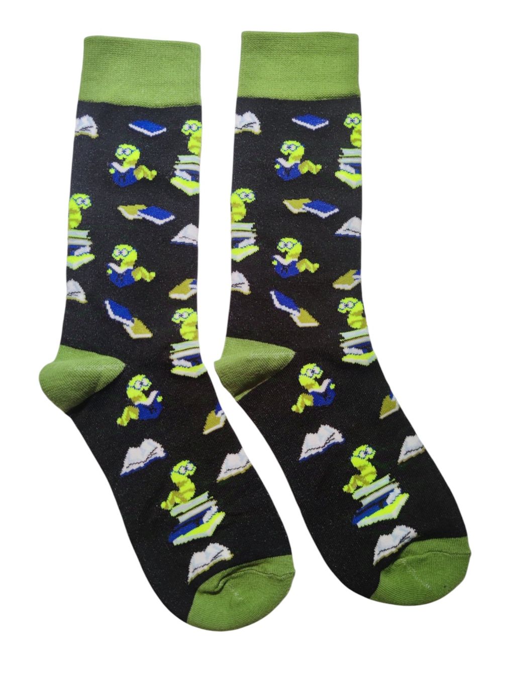 Calze: Socken Bücherwurm/Bookworm – Nuovo e nell'imballaggio originale da Zürich venduto da amysmith