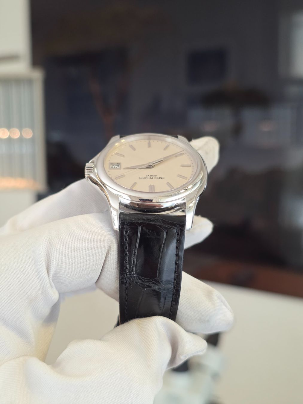 Patek Philippe Orologi: PATEK PHILIPPE CALATRAVA  / Ref.5127G-001 / FULL SET - 2006 – Usato da Zürich venduto da YB_Zuerich 4