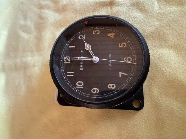 Breguet Orologi: Breguet Aircraft Clock 8 Day movement – Usato da Grenchen venduto da pjfox 1