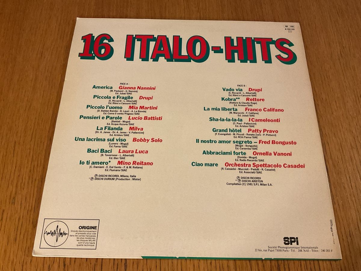 Dischi in vinile: Vinyl Schallplatte- Italo Hits, DIV. Interpreten – Usato da Steinach venduto da Quarkie 1