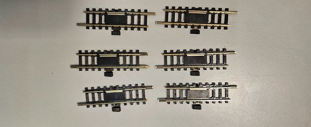 Rails Minitrix 14980 N Avec Contact Magnétique - Occasion En Bon État