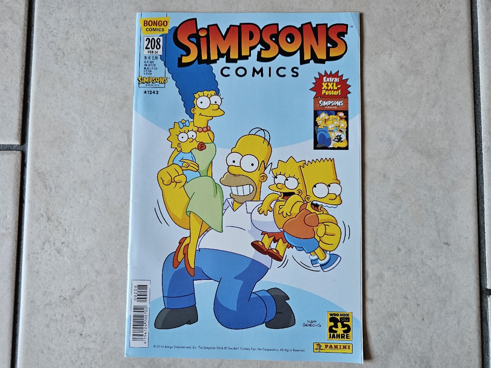 BD: Simpsons Comic  -  Heft #208 – D'occasion à Schneisingen par backstore24