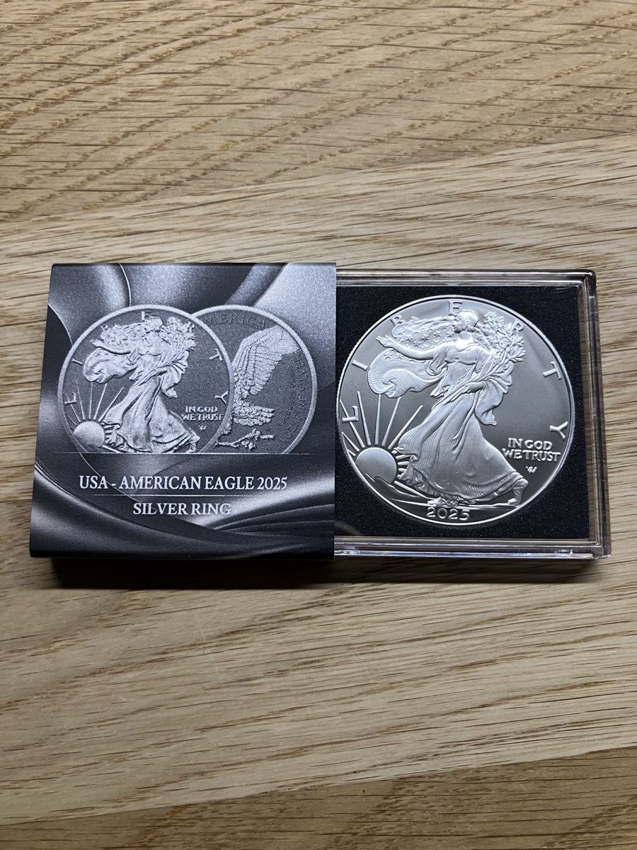 Tutti le monete: American Eagle limitierte Silver Ring Edition – Nuovo e nell'imballaggio originale da St. Gallen venduto da Rennicky 2