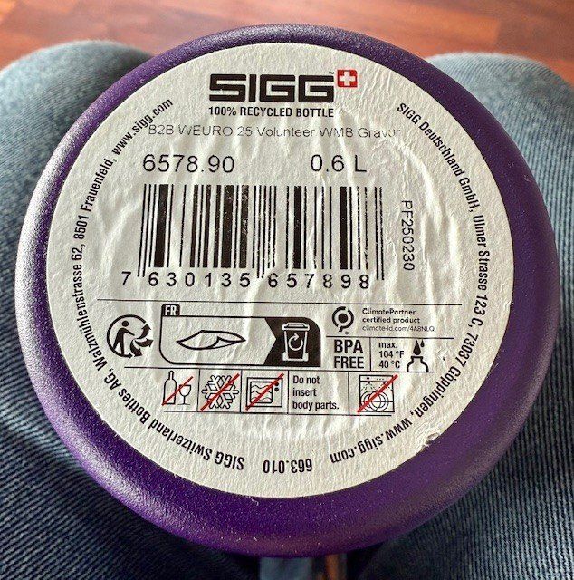Sigg Borracce & Thermos: SIGG Trinkflasche 0,6 Liter – Usato da Bremgarten b Bern venduto da Jamal0_1 1