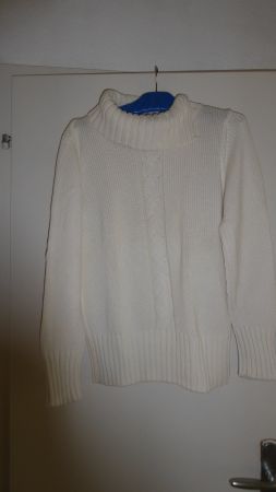 schön hellgelber Pullover Gr 38 CASSIS