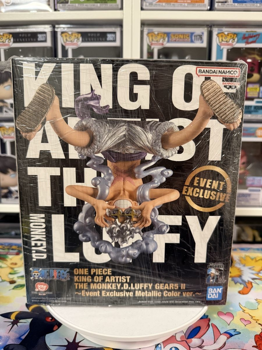 Bandai Statuette: Monkey D. Luffy Gear 5 II Metallic Event Exclusive – Nuovo e nell'imballaggio originale da Flüelen venduto da alex_y88