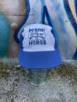 Vintage 80s Horse Cycling Cap New