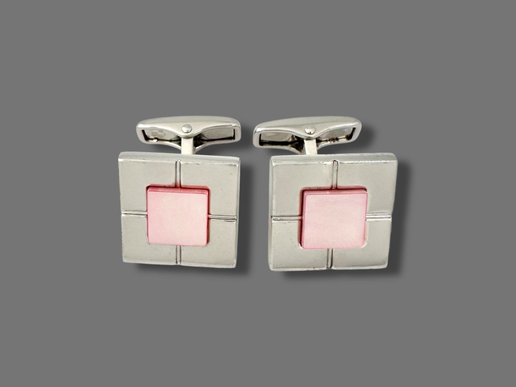 Dunhill Gemelli: Dunhill Sterling Silber - Vintage Cufflinks – Usato da Zuzwil SG venduto da artimmo