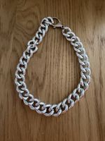 Halskette Silber Optik Gliederarmband Stil
