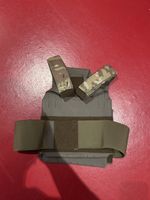Trägerweste Plattenträger grau mit Molle
