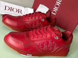 DIOR B27 World Tour Oblique Galaxy Top Leder Sneakers 44 NEU