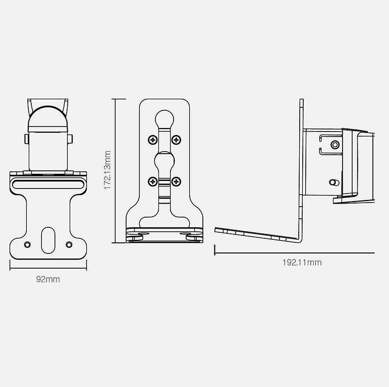 Supporti a parete: Sonos Era 300 Flexon Wandhalterung – Usato da Langendorf venduto da Zeroblack 3