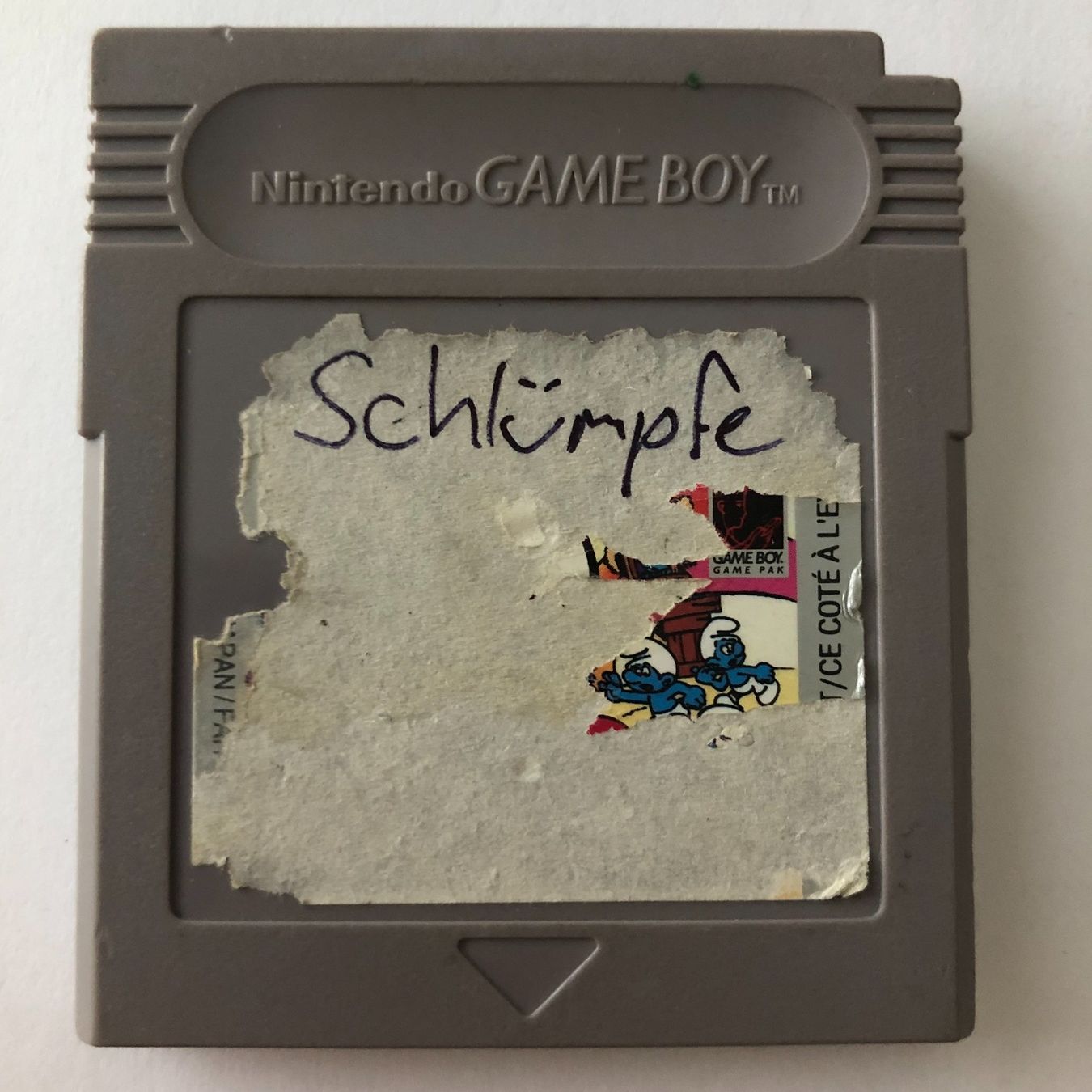Giochi: Die Schlümpfe - Game Boy Spiel – Usato da Nussbaumen AG venduto da Pika-Shop