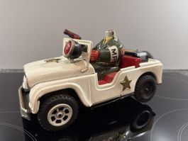 Jeep Militär - Vintage - Blechspielzeug