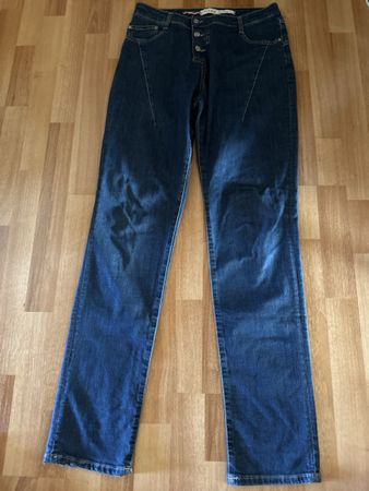 Damen Jeans PLEASE Gr. M, einf. Bundweite 37 cm