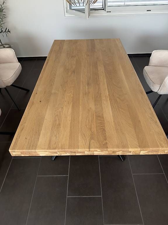 Tables: Massiver Eichenholztisch  Esstisch – D'occasion à Nebikon par nmi_nkl6 1