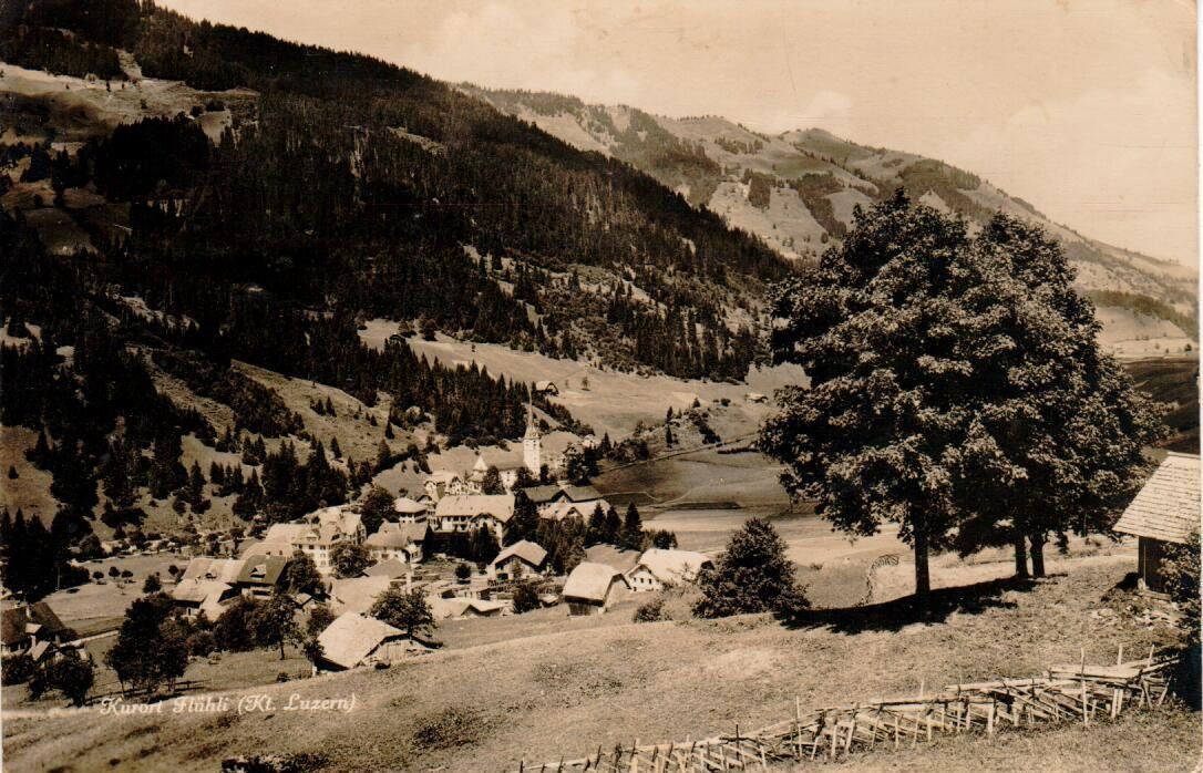 Cartes postales: Kurort Flühli LU 1927 – D'occasion à Wolhusen par Curver9