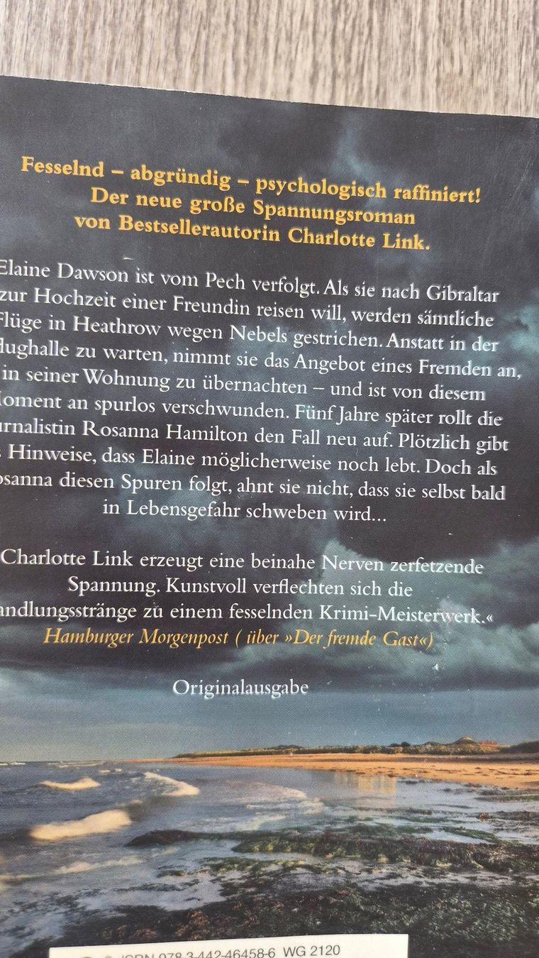 Bücher: Buch: Die letzte Spur von Charlotte Link – Gebraucht aus Kleinandelfingen von jessi2209 1