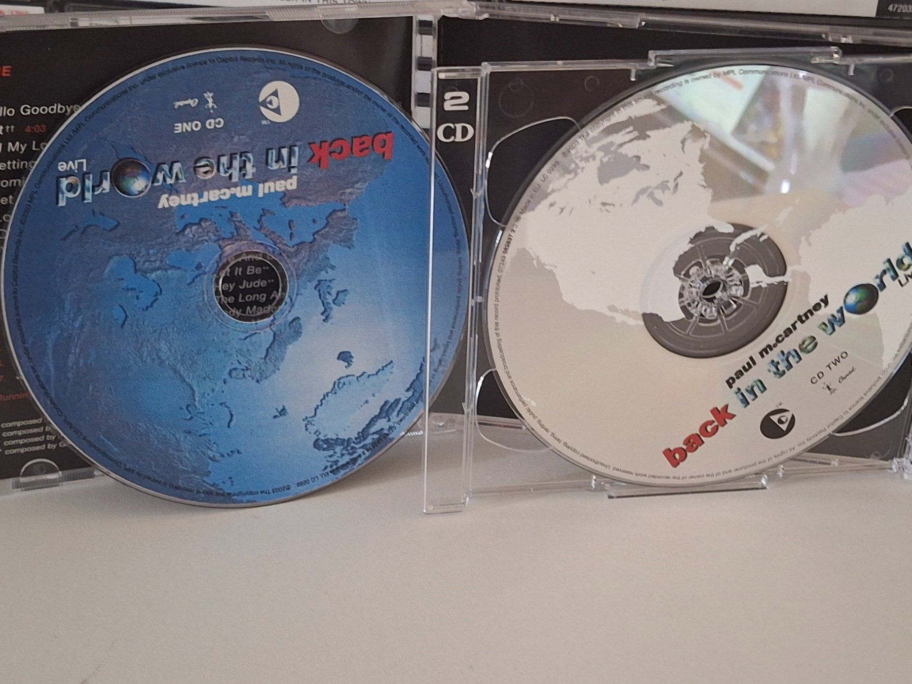CDs: 2CD Paul McCartney - Back in the World Live – D'occasion à Aarberg par Jackup1 2
