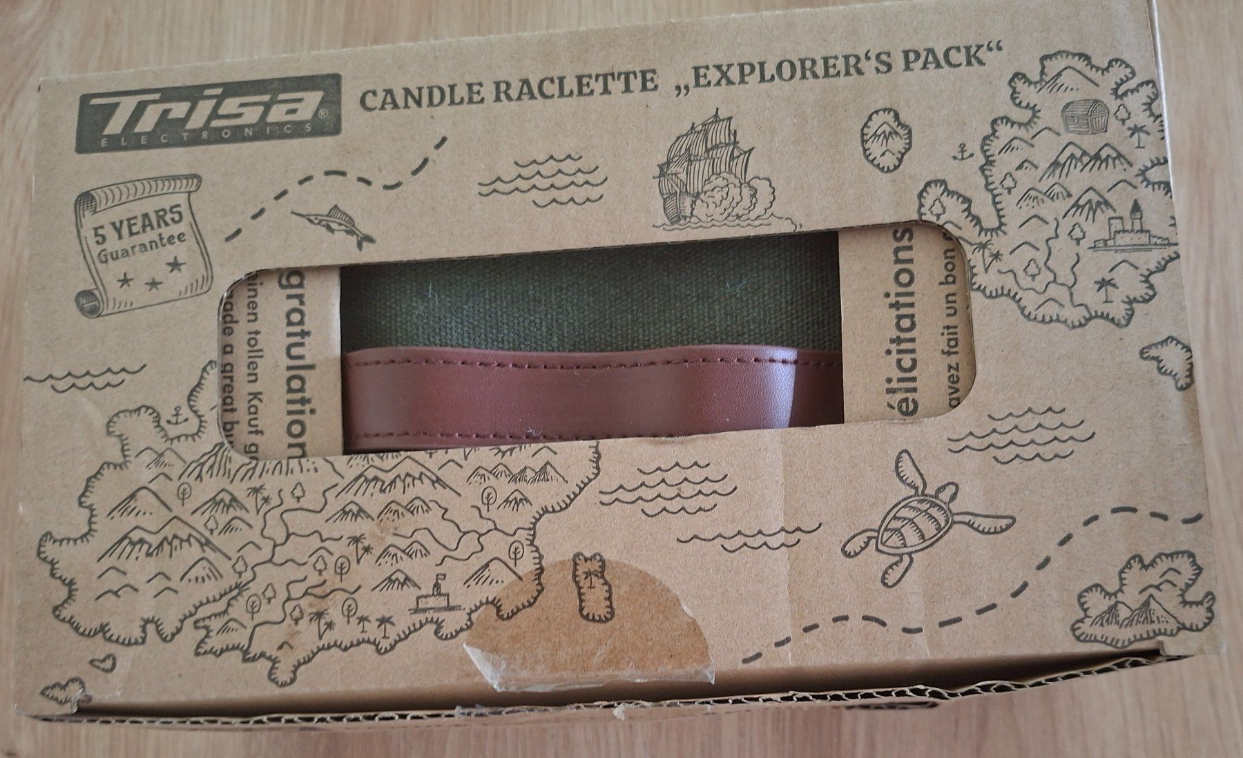 Trisa Elettrodomestici da cucina: Trisa Candle Raclette "Explorer's Pack" neu – Usato da Ipsach venduto da Cleomara