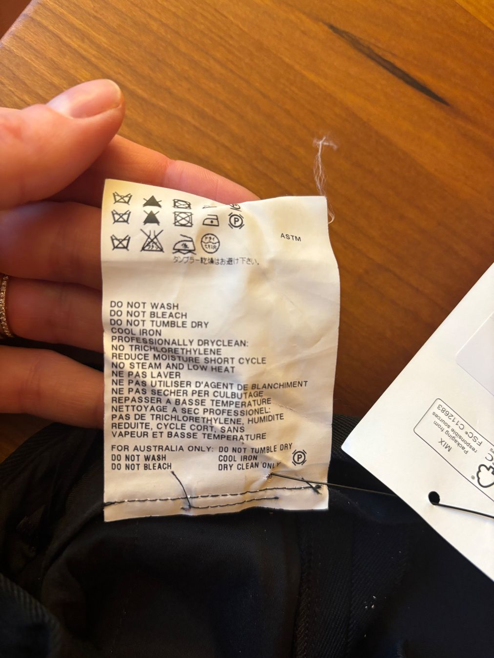 Jil Sander Pantaloni: Jil Sander virgin Wool Straight Leg Pants – Usato da Zürich venduto da Schwoni 5