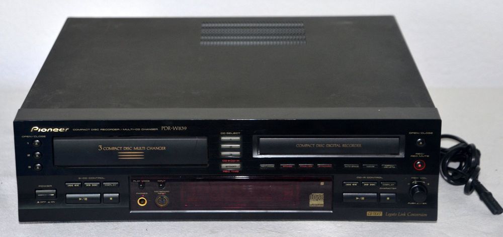 Pioneer PDR-W839 CD Recorder 3-fach CD Wechsler changeur (Gebraucht) in ...