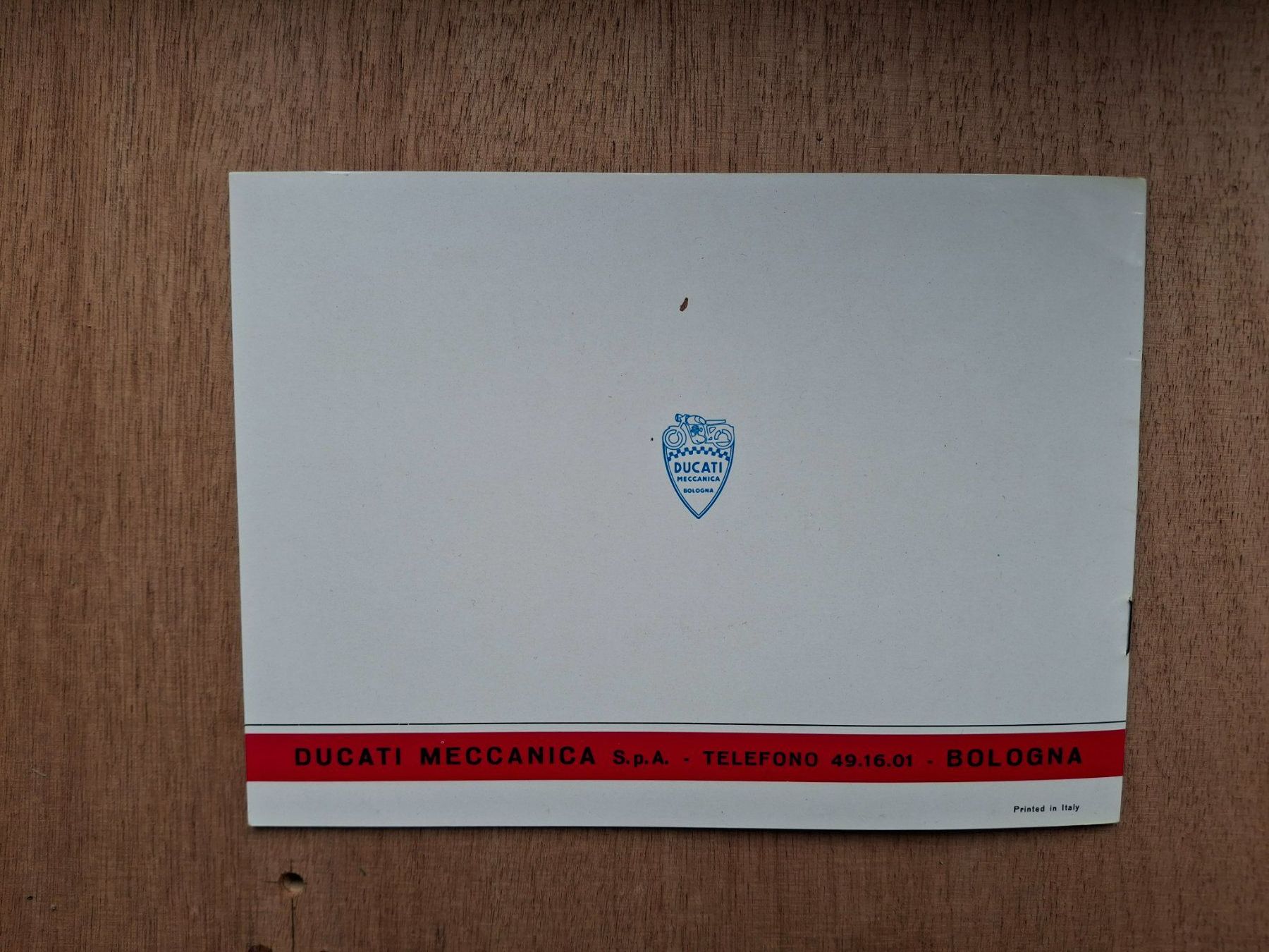 Ducati Documenti: DUCATI 250 DIANA 1961 ORIGINAL PROSPEKT OLDTIMER KÖWE – Usato da Wängi venduto da Toeff85 8