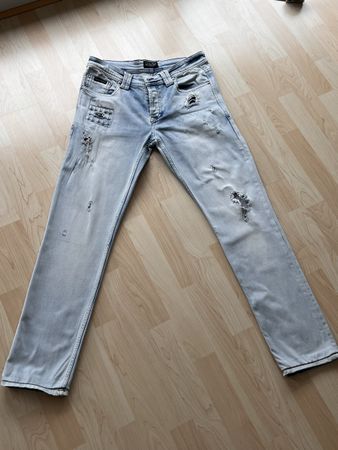 Philippe Plein Jeans, hellblau