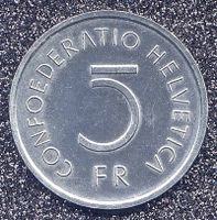Gedenkmünze CH Franken 5.-- "1976"