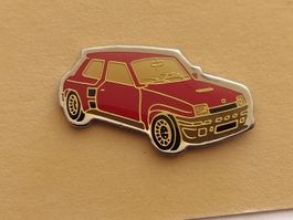 pins Renault 5 Turbo Rouge 