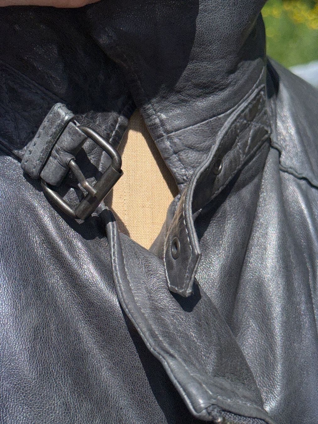 Jacken: Lederjacke Biker-Stil Anthrazit – Gebraucht aus Lostorf von Ka_schmi 1
