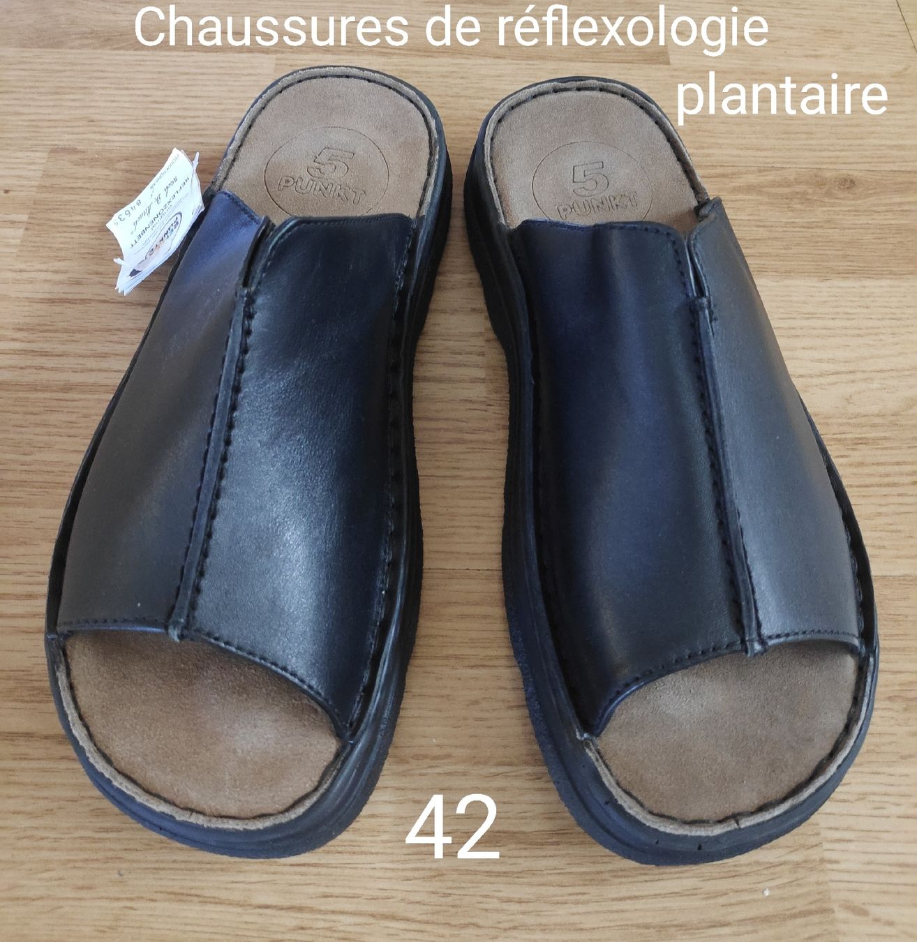 Scarpe da uomo: Chaussures de réflexologie plantaire – Nuovo e nell'imballaggio originale da Couvet venduto da fat_kyl7