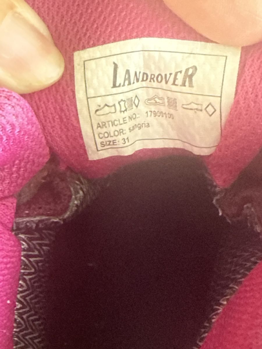 Landrover Schuhe für Mädchen: Wanderschuhe Landrover Grösse 31 oft gebraucht – Gebraucht aus Schlieren von Schnaepliparadies 3