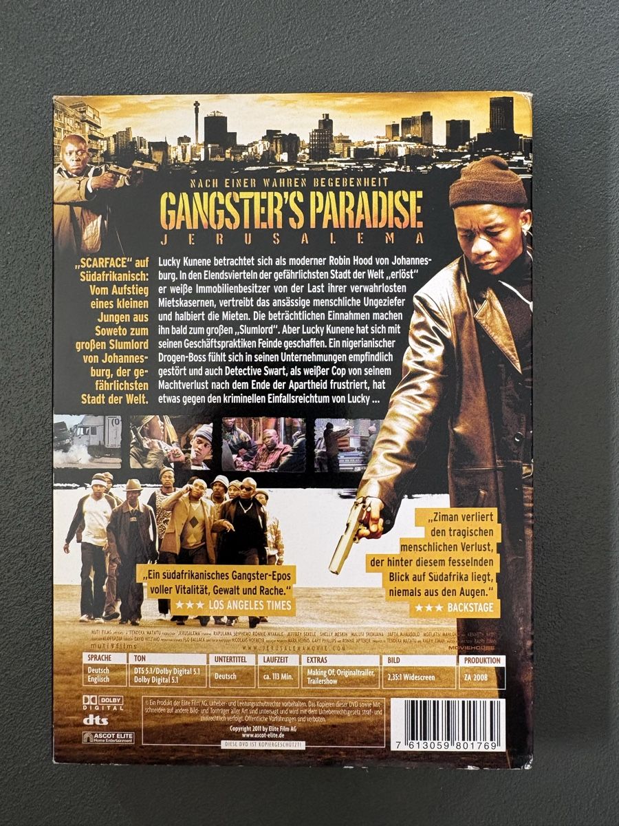 Alle DVDs: DVD Gangster's Paradise Jerusalem  – Gebraucht aus Münsingen von Rehtre 1
