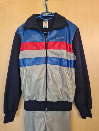 Adidas Vintage Trainingsanzug Gr.38 aus 80er Jahre, neuwerti