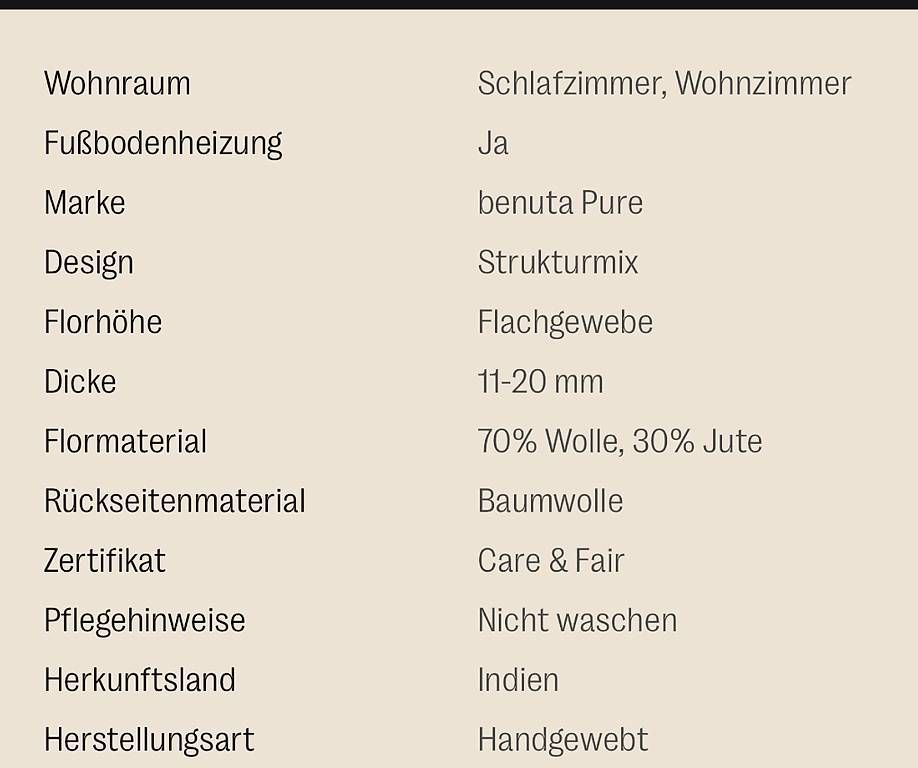 Tappeti: Teppich Benuta – Usato da Zürich venduto da dam90 4