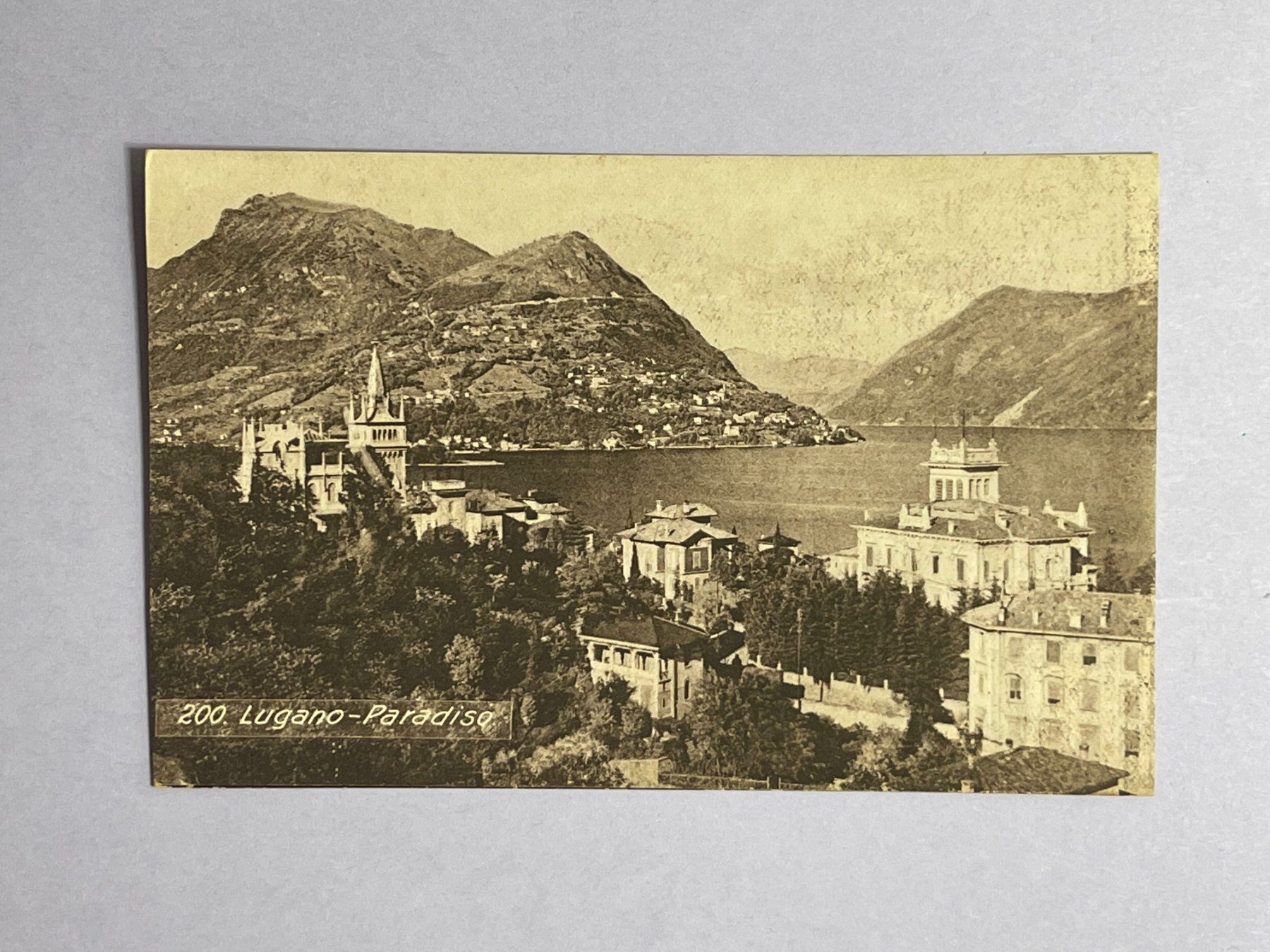 Cartoline postali: Lugano-Paradiso – Usato da Steg VS venduto da danwer74