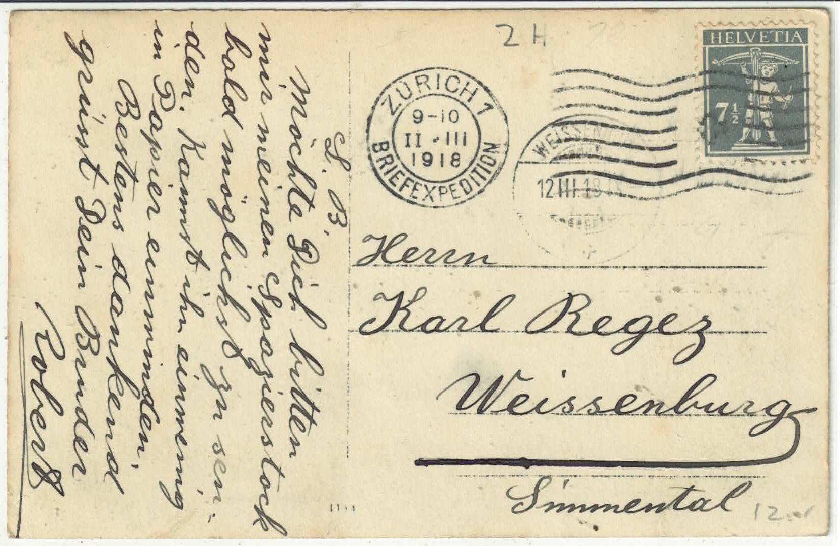 Cartoline postali: Dübendorf - Generalansicht – Usato da Ettingen venduto da Kartenplanet 1