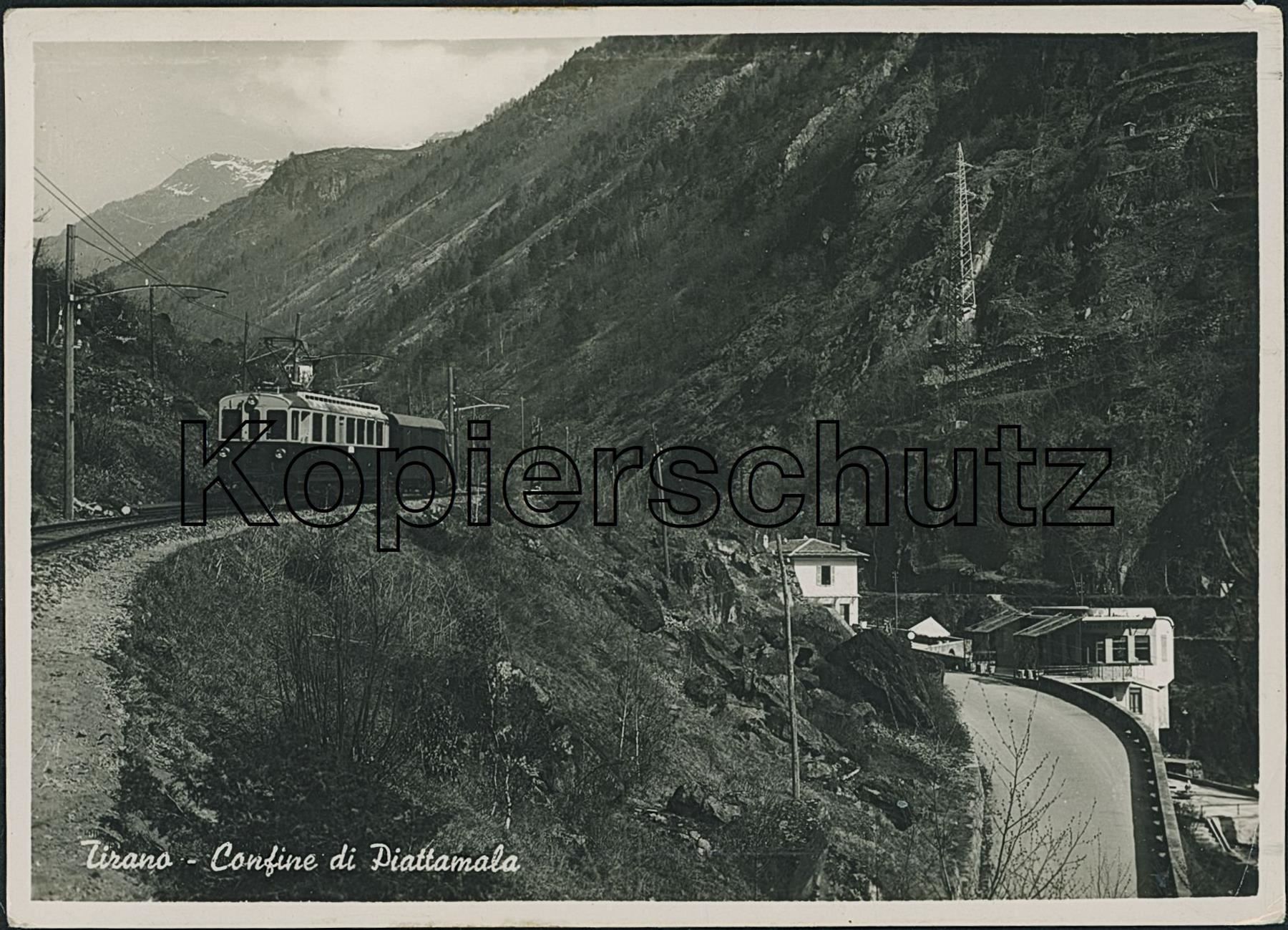 Cartoline postali: I SO Tirano - Bernina Bahn BB – Usato da Schindellegi venduto da leecollect
